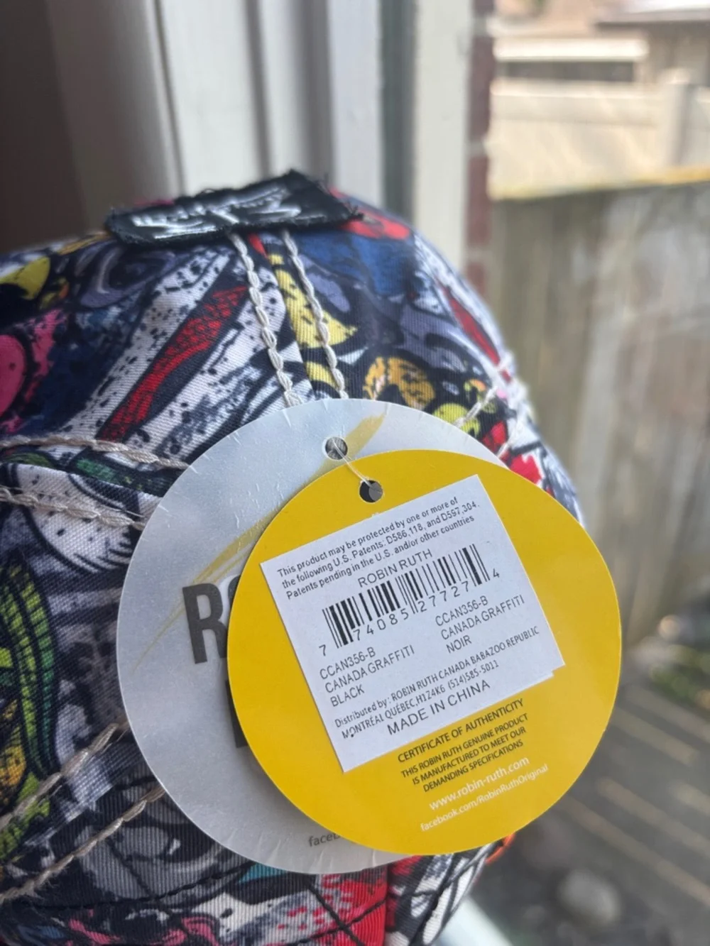 Robin Ruth Canada Graphic Cap New With Tags Streetwear Adjustable Hat - Picture 4 of 7